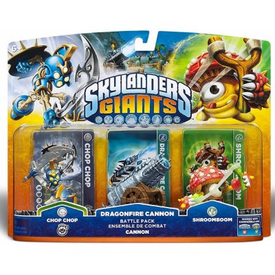 Activision Skylanders Giants Battlepack Chop Chop Cannon Shroomboom – Zboží Mobilmania