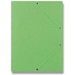 Donau 3chlopňové spisové desky s gumičkou A4 zelené – Zboží Živě