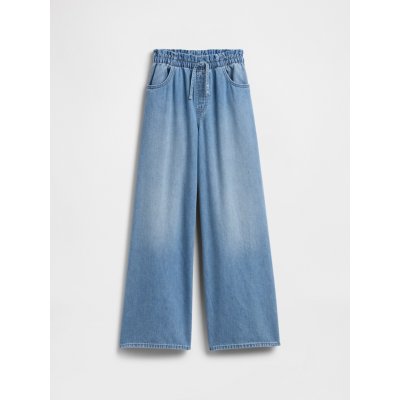 GAP Dětské džíny Baggy Featherweight Modrá – Zboží Dáma