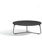 Manutti Mood kulatý 80x28 cm nerezový rám lakovaný, deska brushed teak – Hledejceny.cz