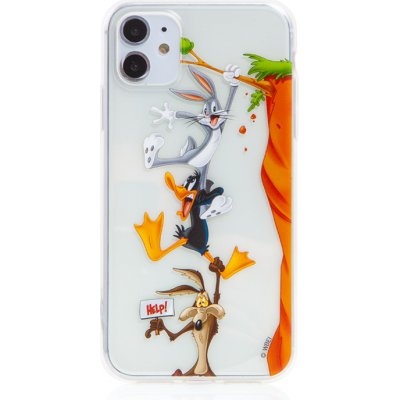 Pouzdro AppleMix LOONEY TUNES Apple iPhone X / Xs - Bugs, Duffy a Vilda Kojot - čiré – Hledejceny.cz