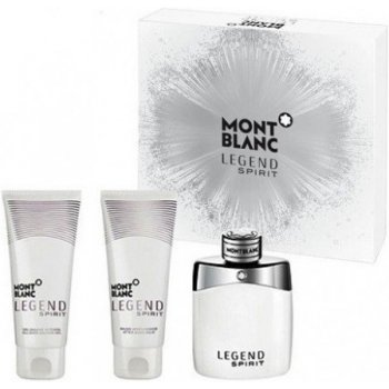 Mont Blanc Legend Spirit EDT 100 ml + sprchový gel 100 ml + balzám po holení 100 ml dárková sada