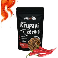 WormUp Křupaví červíci s chilli 20 g