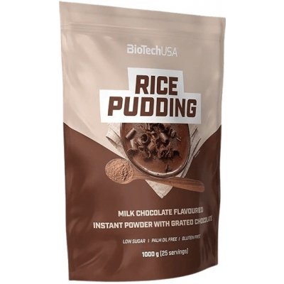 BioTechUSA Rice Pudding mléčná čokoláda 1000 g – Hledejceny.cz