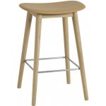 Muuto Fiber 65cm wood base ochre – Zboží Mobilmania