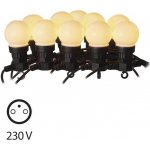 Emos DCPW01 LED světelný řetěz 10x párty žárovky mléčné – Hledejceny.cz