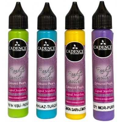 Cadence Tekuté perly 25 ml tyrkysová 570 – Zboží Dáma Cadence Tekuté perly 25 ml tyrkysová 570 – Zboží Dáma