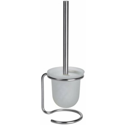 MLBeauty Toilet brush on MODERN stand glass white brush – Hledejceny.cz