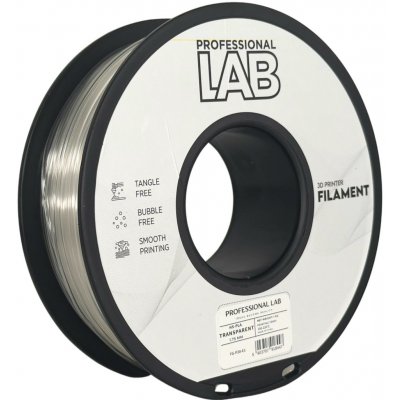 Professional Lab Prof. Lab Filament PLA HS transparentní 1,75mm 1 kg – Zboží Živě