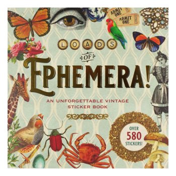 Loads of Ephemera Sticker Book