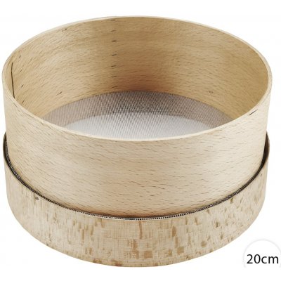 Dřevěné síto na mouku 20 cm – jemné kuchyňské síto Perfect Home K11006 – Hledejceny.cz