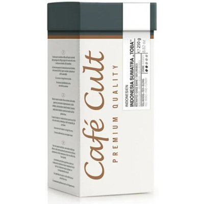 Café Cult Indonesia Sumatra Toba zrnková 250 g – Hledejceny.cz