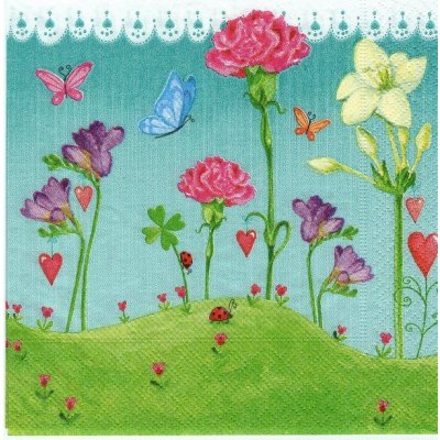 Ubrousek 33x33 cm LOUKA – HobbyKompas.cz