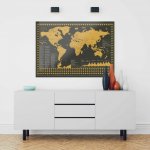 Stírací mapa světa česká verze – Zboží Mobilmania