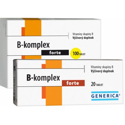 Generica B-komplex forte 100 ks – Hledejceny.cz