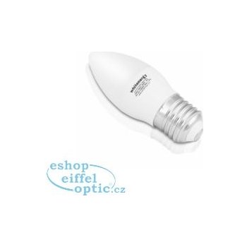 Whitenergy LED žárovka SMD2835 C37 E27 5W teplá bílá