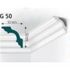 Profily a lišty pro zateplení Vidella Stropní polystyrenová lišta G50