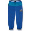 Kojenecké kalhoty a kraťasy Zateplené tepláky s bagrem Tmavě modrá