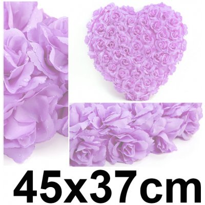 Svatební dekorace na auto SRDCE 45 x 37 cm (1ks/bal) – Zboží Mobilmania