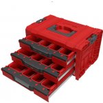 Qbrick System Pro Expert RED HD Zásuvkový organizér 3 – Sleviste.cz