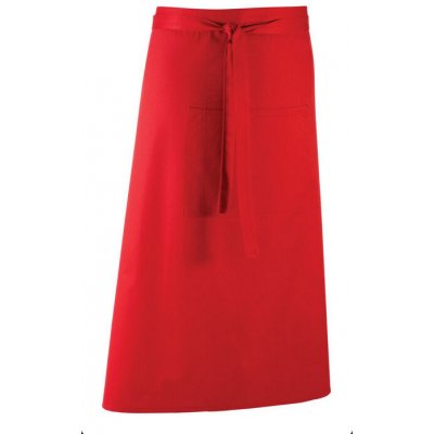 Cotton Classics Zástěra Colours pas dlouhá červená – Hledejceny.cz