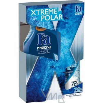 FaMan Xtreme Polar sprchový gel 400 ml + deospray 150 ml dárková sada