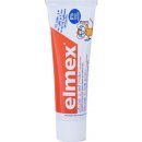 Elmex Kids zubní pasta 12 ml + fialový kartáček dárková sada