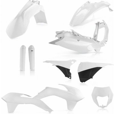 Acerbis Sada plastů pro Ktm Exc 2016 Excf 2016 bílá | Zboží Auto