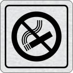 Nalepovací cedulka na dveře - Zákaz kouření – Sleviste.cz