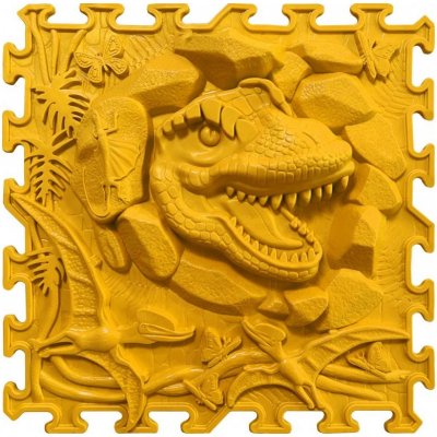 OrtoNature ortopedická podlaha T Rex Dino tvrdá Žlutá – Zboží Dáma