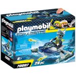 Playmobil 70007 Spy Team Jet Ski Shark – Zboží Živě