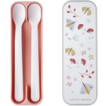 Little Dutch Lžičky 2 ks s pouzdrem Květiny a motýli – Zbozi.Blesk.cz