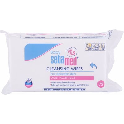 Sebamed Baby Dětské vlhčené ubrousky s 99 % vody 60 ks – Zbozi.Blesk.cz