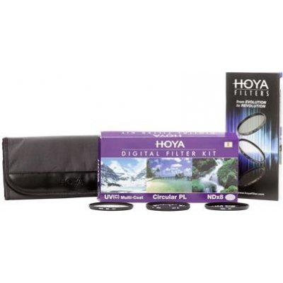 Hoya Filter Kit UV + PL-C + ND 8x 52 mm