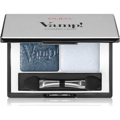 Pupa Milano Oční stíny Vamp! Compact Duo Eyeshadow 012 Magnetic Blue 2,2 g – Zboží Dáma