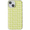 Pouzdro a kryt na mobilní telefon Apple DKNY Repeat Pattern kryt pro iPhone 15 - žlutý 57983120060