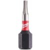 Bity Milwaukee 4932471578 bit TORX BO8 s otvorem, 25mm IMPACT DUTY, torzní zona