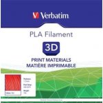 VERBATIM 3D Printer PLA 1,75mm ,335m, 1kg red – Hledejceny.cz