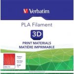 VERBATIM 3D Printer PLA 1,75mm ,335m, 1kg red – Zboží Živě