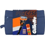 Gillette Fusion 5 holící strojek + náhradní hlavice 4 ks + Fusion 5 Sensitive gel na holení 200 ml + etue dárková sada – Hledejceny.cz