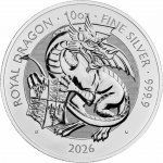 The Royal Dragon Stříbrná mince The Royal Tudor Beasts 2026 10 oz – Zboží Dáma