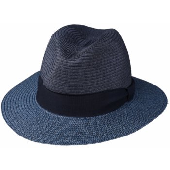 Stetson Letní modrý fedora klobouk od Fiebig Traveller Toyo modrý /2478520