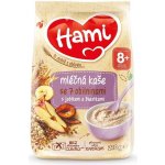Hami Mléčná kaše se 7 obilninami jablko švestka 210 g – Zboží Dáma