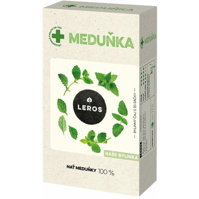 Leros Meduňka bylinný čaj pro dobré usínání a podporu trávení 20 x 1 g – Zbozi.Blesk.cz