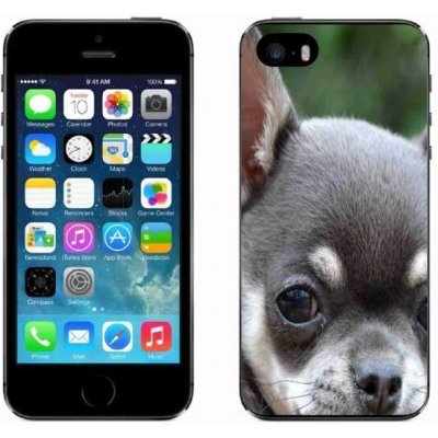Pouzdro mmCase Gelové iPhone 5/5s - čivava – Zboží Mobilmania