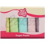 FunCakes Barevné potahovací hmoty Pastel Color Palette 5 x100 g – Hledejceny.cz