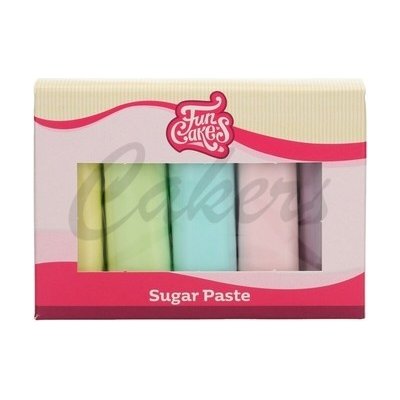 FunCakes Barevné potahovací hmoty Pastel Color Palette 5 x100 g – Hledejceny.cz