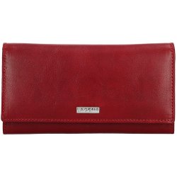 Lagen Dámská kožená peněženka 50038 červená