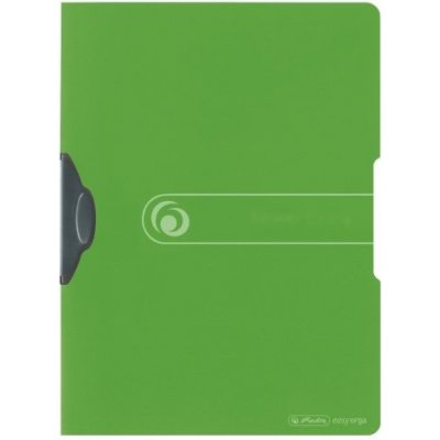 Herlitz A4 Prezentační desky s klipem zelené – Zboží Mobilmania