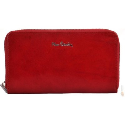 Pierre Cardin kožená dámská peněženka 8822A červená